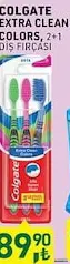 COLGATE EXTRA CLEAN COLORS DİŞ FIRÇASI 3'LÜ COLGATE EXTRA CLEAN COLORS DİŞ FIRÇASI 3'LÜ